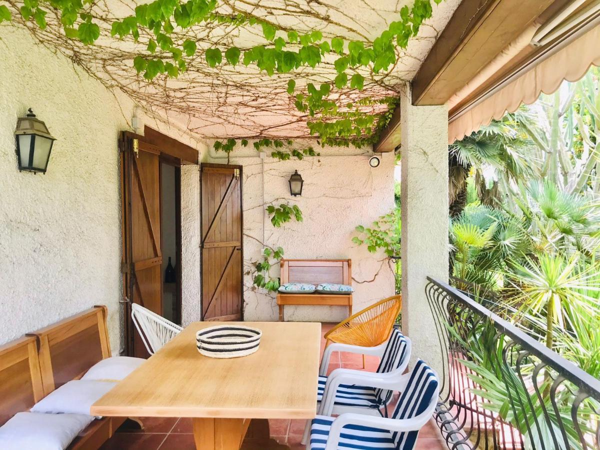 Casa Mediterranea Con Gran Jardin Y Piscina A 500 M De La Playa โรดาเดบารา ภายนอก รูปภาพ