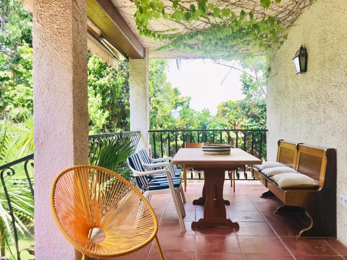 Casa Mediterranea Con Gran Jardin Y Piscina A 500 M De La Playa โรดาเดบารา ภายนอก รูปภาพ