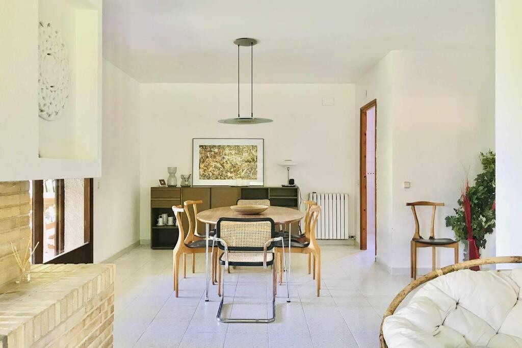 Casa Mediterranea Con Gran Jardin Y Piscina A 500 M De La Playa โรดาเดบารา ภายนอก รูปภาพ
