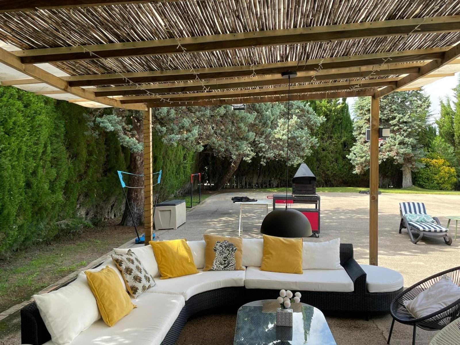 Casa Mediterranea Con Gran Jardin Y Piscina A 500 M De La Playa โรดาเดบารา ภายนอก รูปภาพ