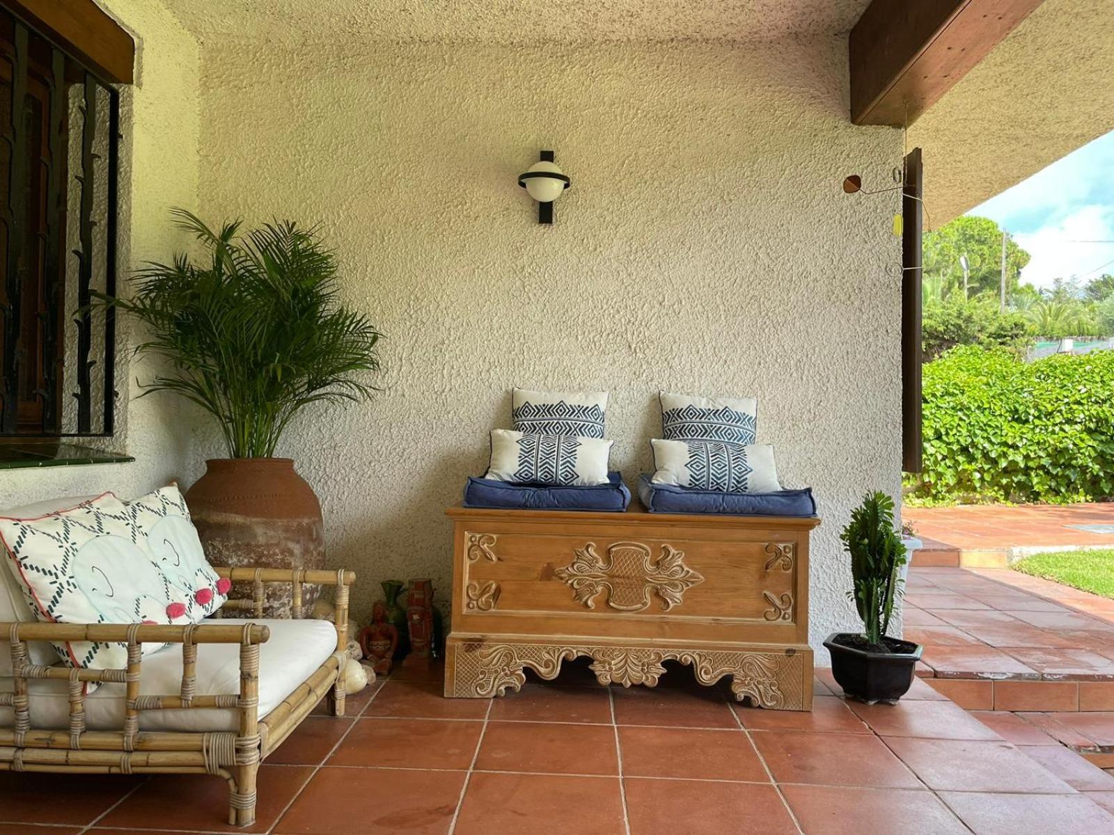 Casa Mediterranea Con Gran Jardin Y Piscina A 500 M De La Playa โรดาเดบารา ภายนอก รูปภาพ