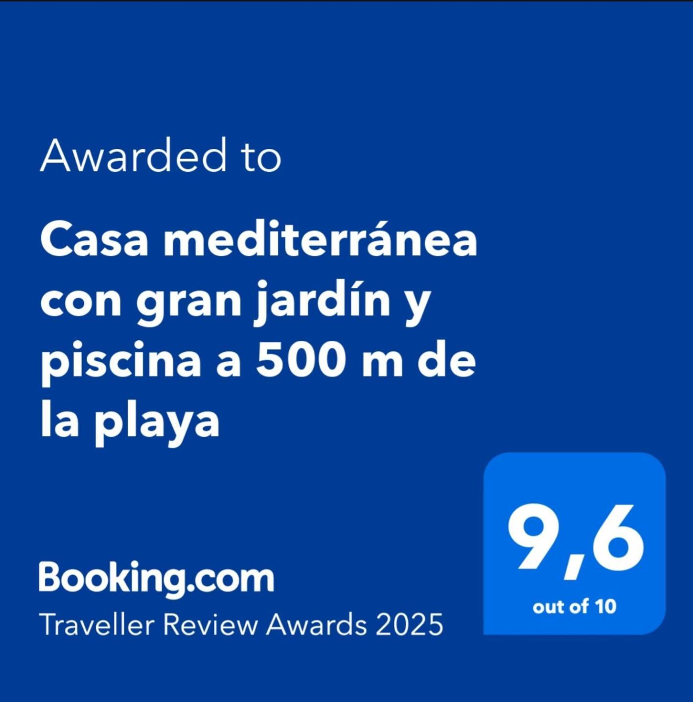 Casa Mediterranea Con Gran Jardin Y Piscina A 500 M De La Playa โรดาเดบารา ภายนอก รูปภาพ